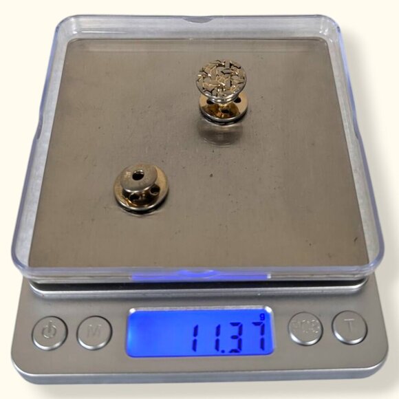 Vintage Swank Kum-A-Part Snap Cufflinks (3 of 4 Pieces) - Picture 7 of 7